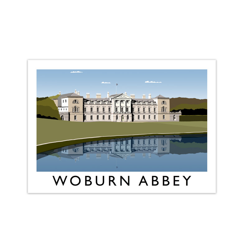 Woburn Abbey by Richard O'Neill - Print, 42 cm H x 594 cm W