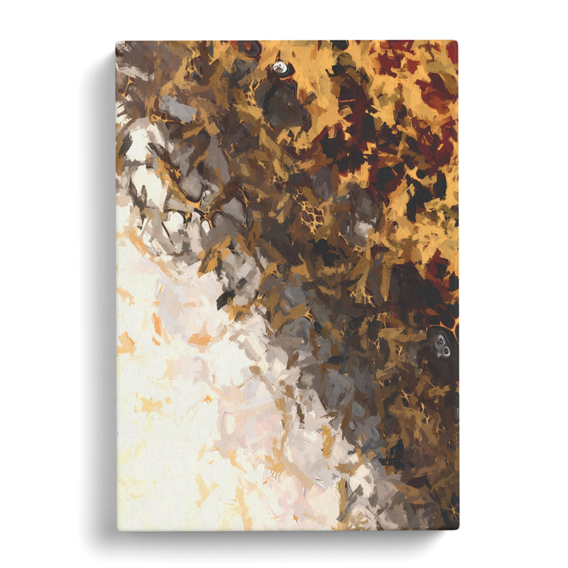 View Of The Shadows Abstract - Wrapped Canvas Print, 50cm H x 35cm W x 3cm D
