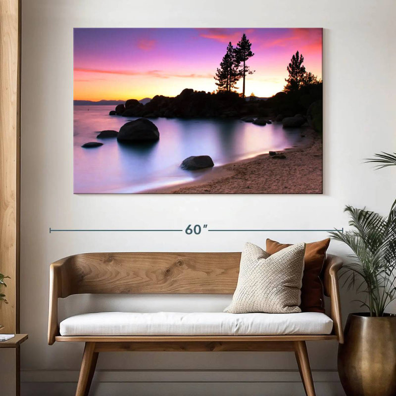 Alvord Lake Tahoe Bay, 34" H x 51" W