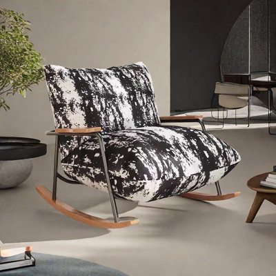 Chaise berçante de salon à bascule