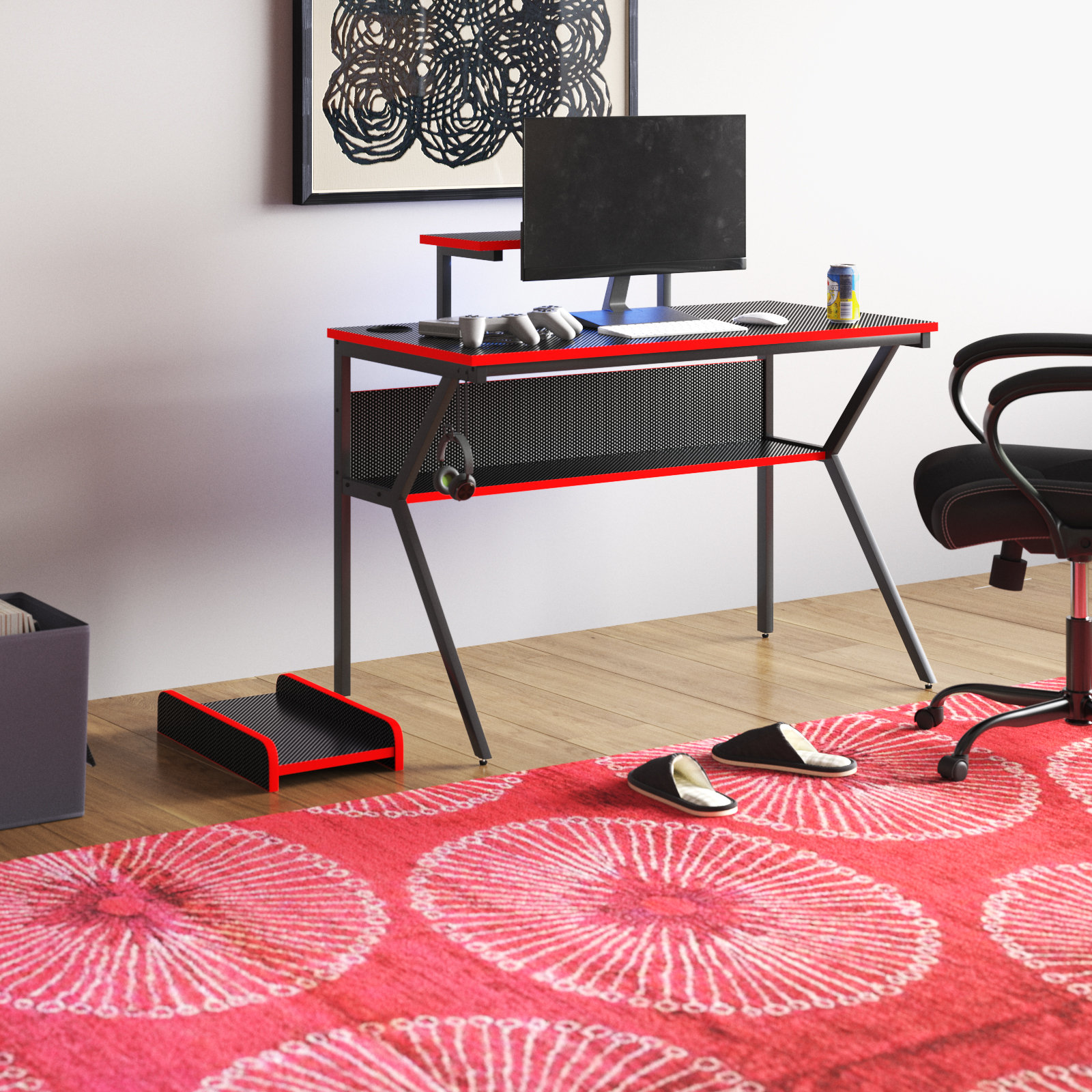 Symple Stuff Rosita Multiple Layer Computer Desk & Reviews