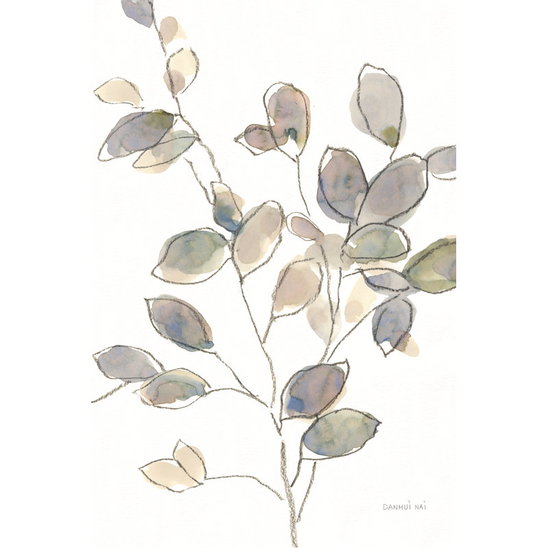 Branche transparente par Danhui Nai - peinture, Wrapped Canvas, Non, H 30 po x l 20 po