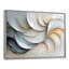 «Grey White Waves of Introspection I», art mural abstrait-160429191-160429304-120166559