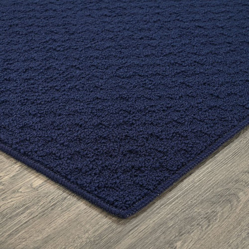 Ensemble de tapis à surface marine touffeté Tansel