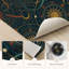 Tapis de cuisine lavables antidérapants Celestial Swirls