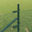 Vidaxl Fence With Posts -Coated Steel-116797901-116797902