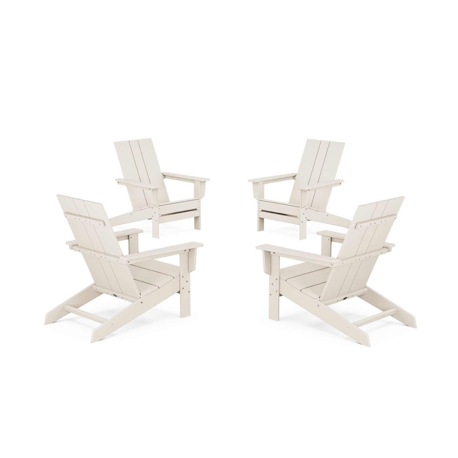 POLYWOOD® Adirondack Chair, Sand