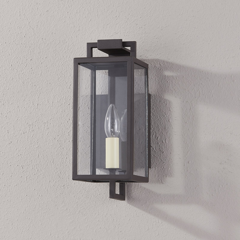 Lanterne murale d'extérieur Beckham, Bronze texturé, H 12 po x l 4,75 po x P 6 po
