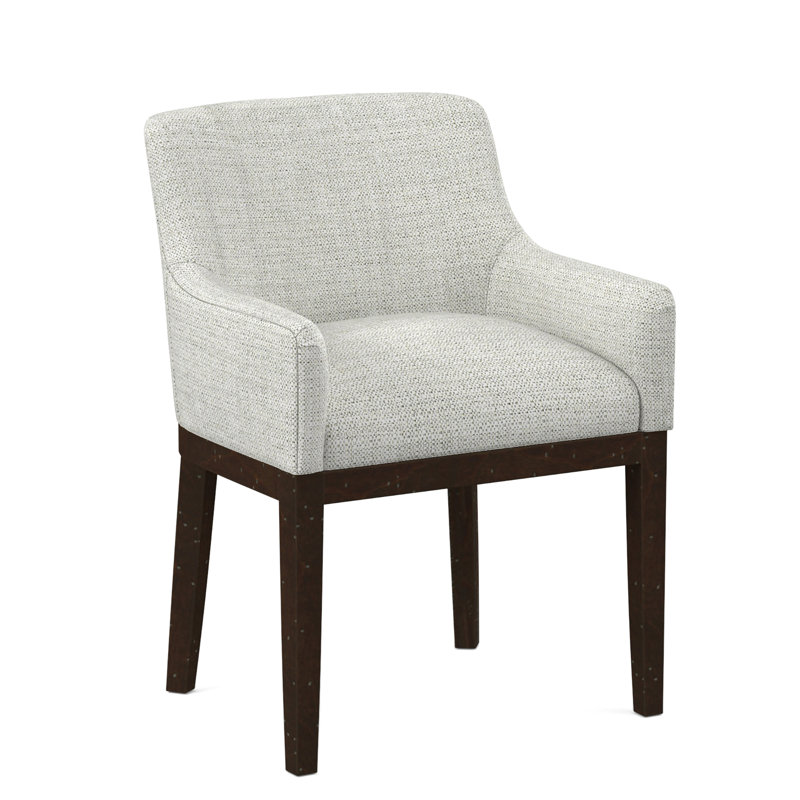 Upholstered Arm Chair, Black, 61703-88