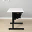 Table à dessin blanche avec 3 tiroirs et tabouret blanc, robuste pour diverses techniques de peinture