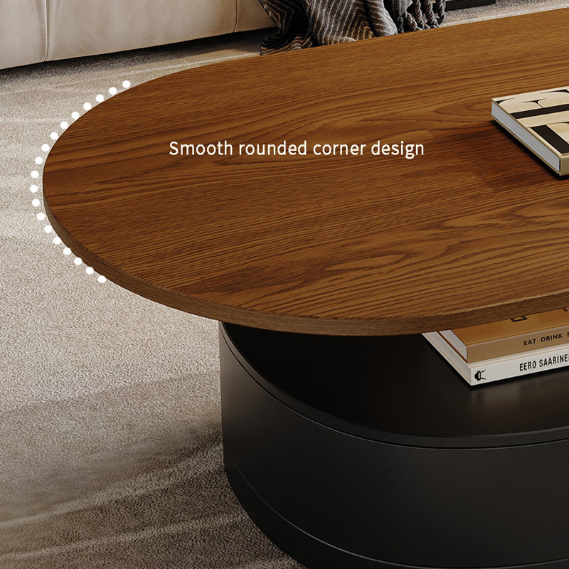 Table basse Modern Creative Iuxury, 16,53 po H x 55,11 po L x 27,55 po l
