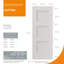 Catton Internal Door Primed-1912218525