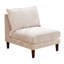 Moderne magnifique ensemble modulaire de 6 pièces modulaires avec accoudoirs et fauteuil avec repose-pieds et canapé en U-1407241516