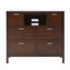 Commode média Milburn Carmel, Cappuccino