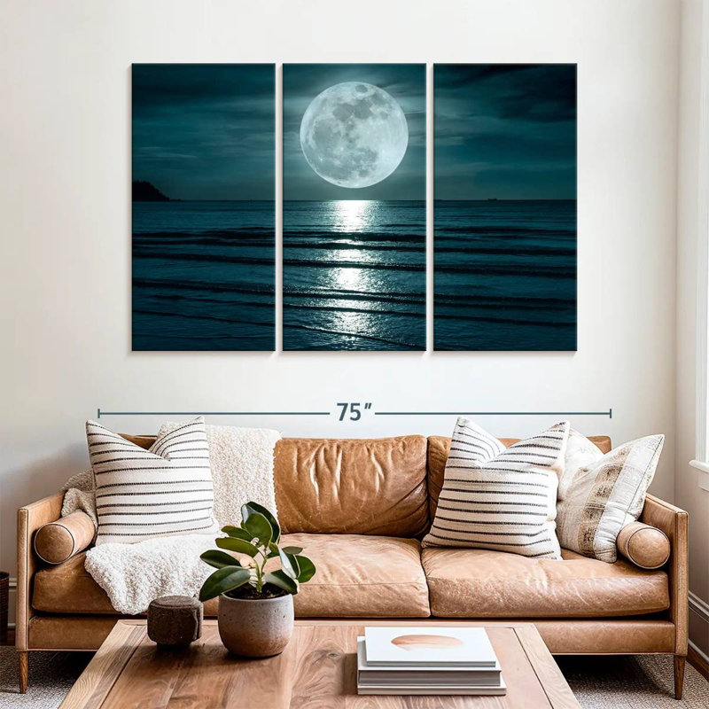 Oberle Midnight Moon, 42" H x 65" W