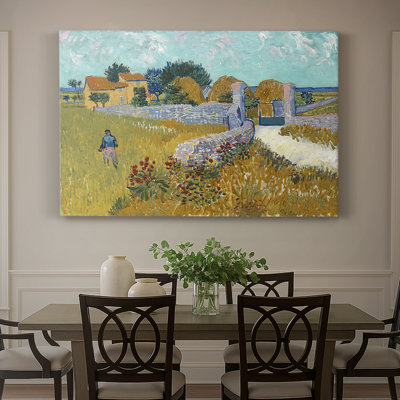 Farmhouse in Provence-Vincent van Gogh-Gallery Wrapped Canvas-1888