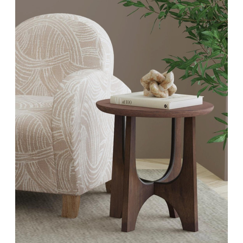 Table de bout Dunnigan, Brun