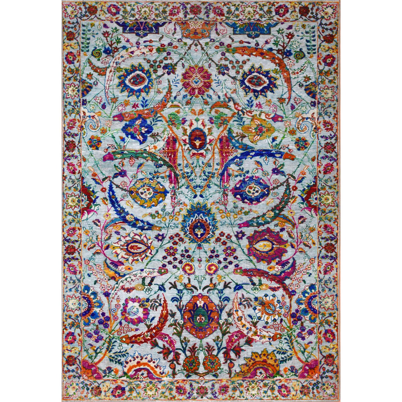 Abstract Area Rug, Rectangle 6' x 9'