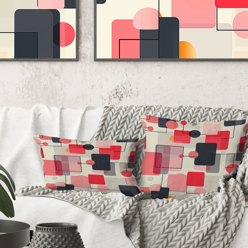 Geometric Shapes I - Coussin lombaire géométrique