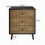 Armoire 3 tiroirs, mobilier américain, convenant à la chambre à coucher, au salon et au bureau