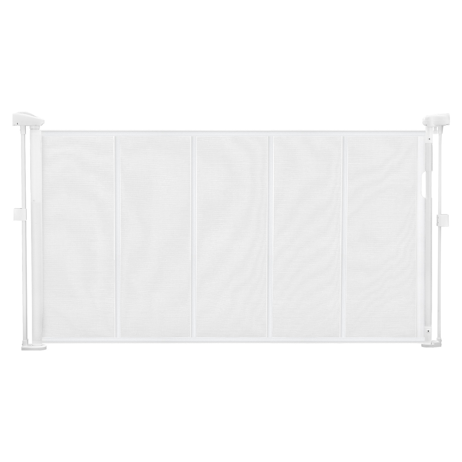 Ebern Designs Retractable Baby Gate 34 in Tall Extend to 55 in Wide for ...