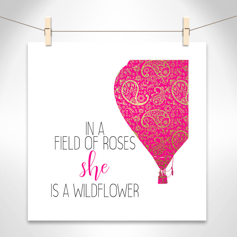 Il s’agit d’un wildflower, H 20" x l 20" x P 1", Papier