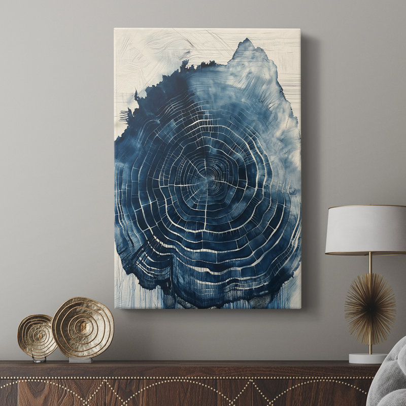 ABSTRACT Series CCIX -Custom Wrapped Gallery Cavas, 18" H x 12" W