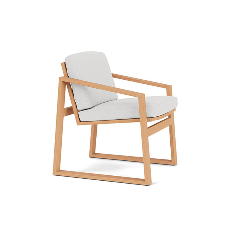 Pursuit Outdoor Dining Armchair, Canvas Natural