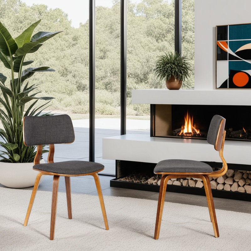 Chaise de salle à manger Jaguar, Gris anthracite, 2