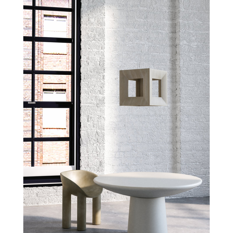 Morina 1 - Light LED Pendant, White, White Oak