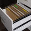Bureau de jeu, finition blanche