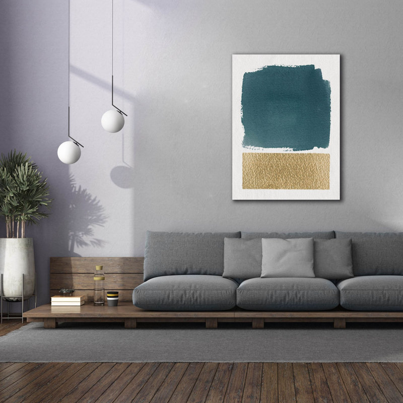 «Mirror 1» par Moira Hershey, art mural sur toile, H 54 po x l 40 po x P 1,5 po