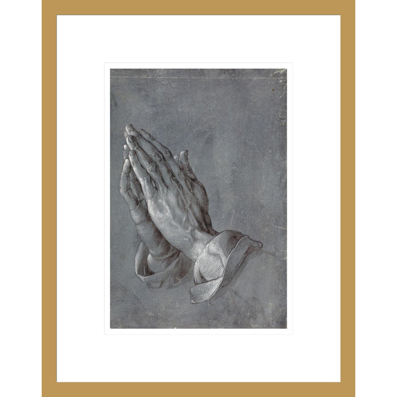 «Praying Hands» par Albrecht Dürer, impression giclée sur cadre, H 16,75 po x l 13,23 po