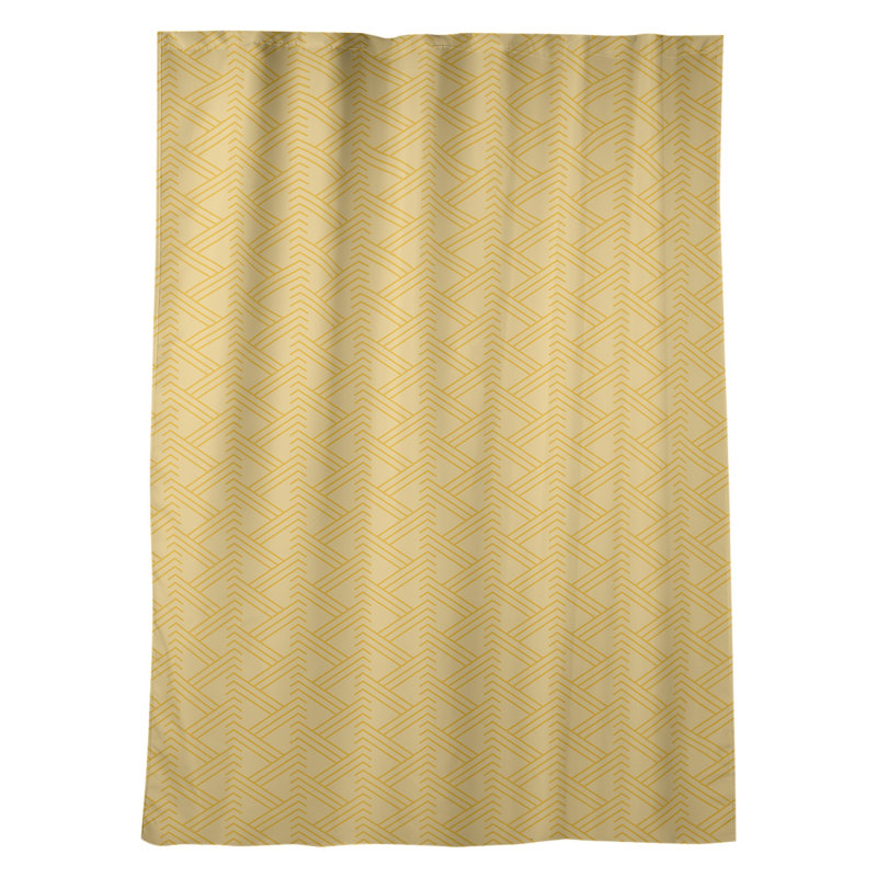 Jordao Room Darkening Curtain Single Panel, Yellow