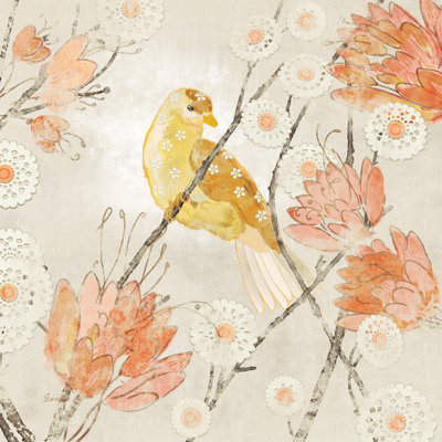 Avian Dreams III by Evelia Designs - Wrapped Canvas Painting