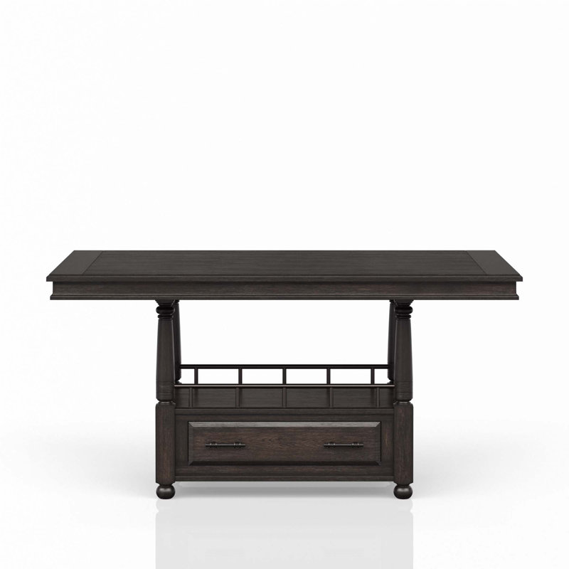 Deep Coffee Counter Height Dining Table(Only Table)