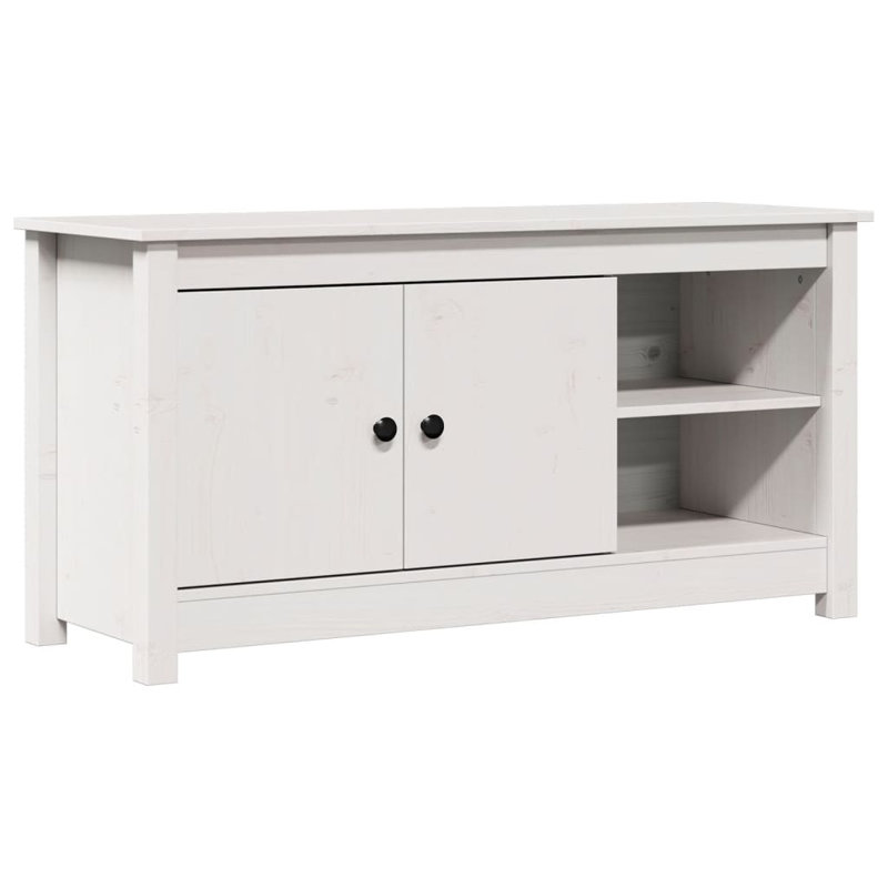 Unfinished TV Stand for TVs up to 40", White