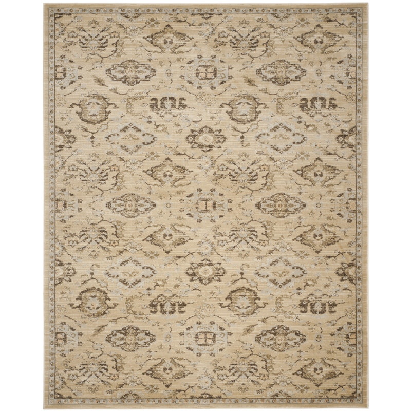 McCabe Performance Floral Rug, Rectangle 8' x 10'