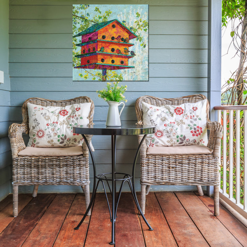 Art sur toile pour les oiseaux