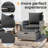 Billmont Wicker/Rattan 2 Person Seating Patio Conversation Sets With Ottoman-1867202435