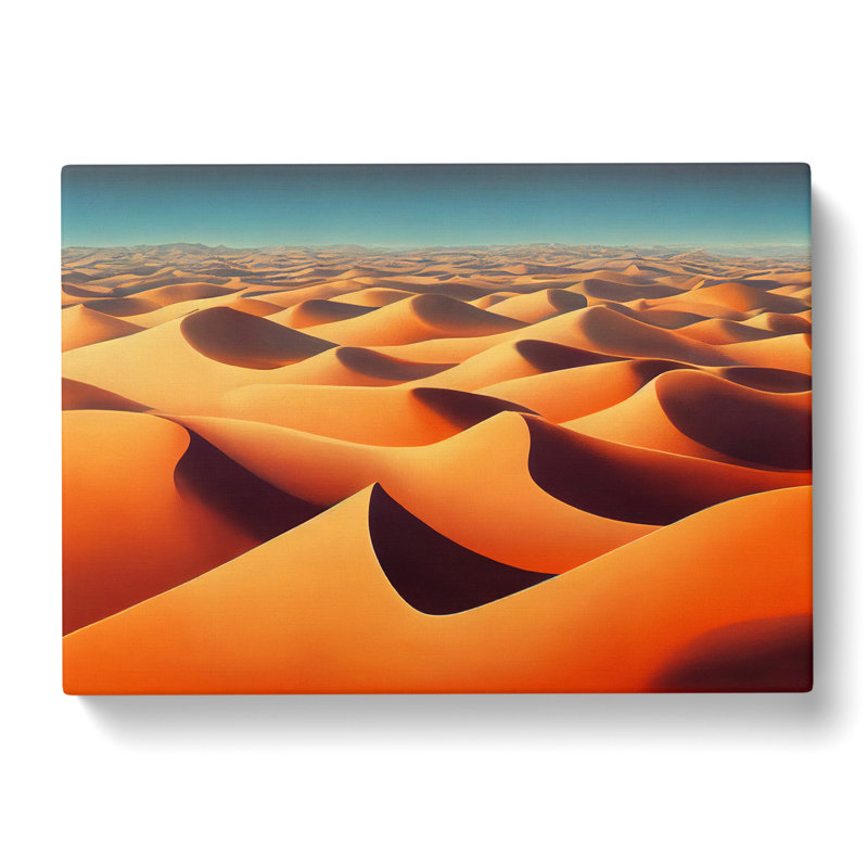 Desert Sand Dunes Vol.4 - Wrapped Canvas, 50cm H x 76cm W x 3cm D