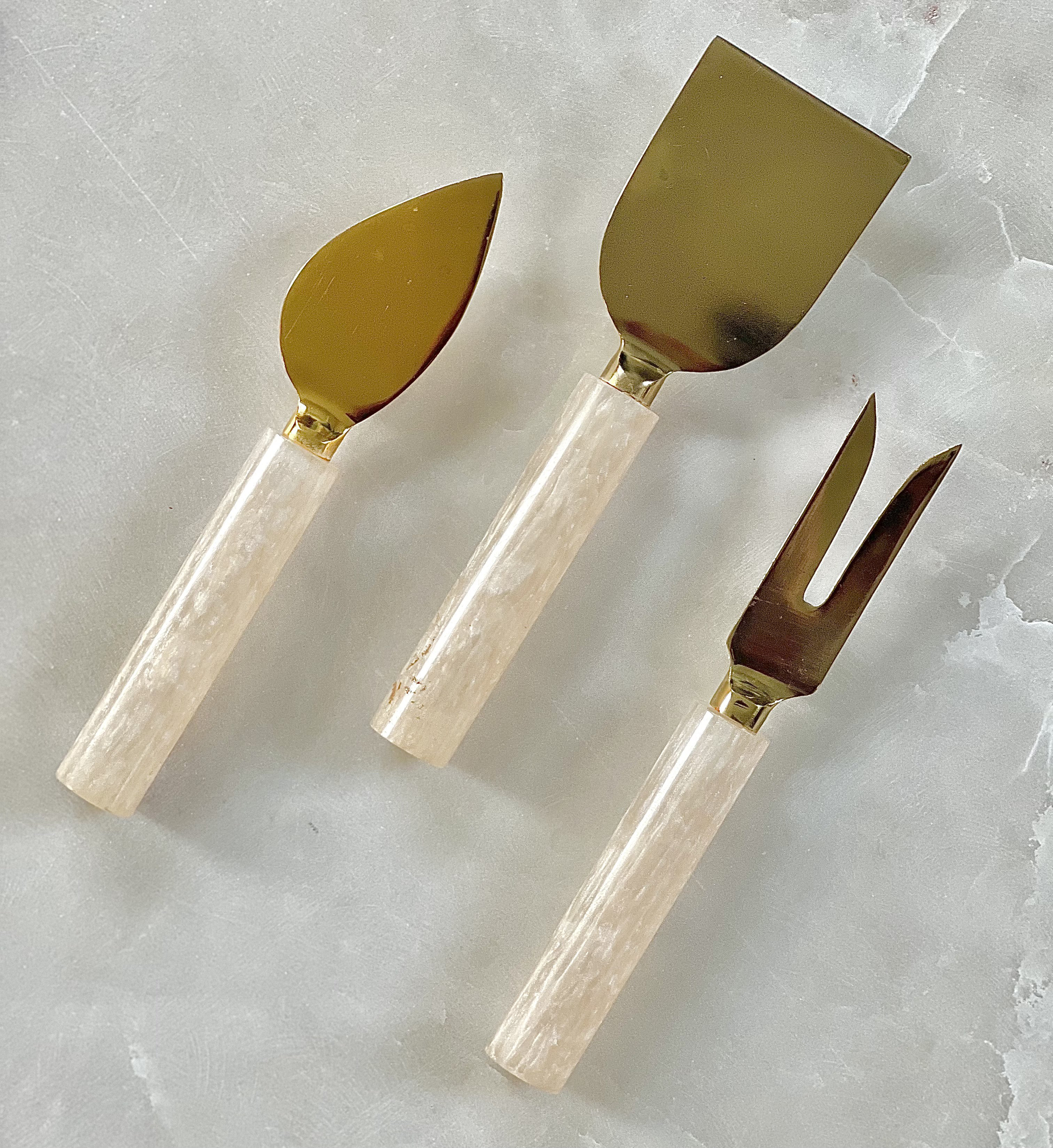 Mercer41 Dietgar 3 Piece Stainless Steel Cheese Serving Set | Wayfair