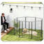 Clôture en métal pour animaux de compagnie