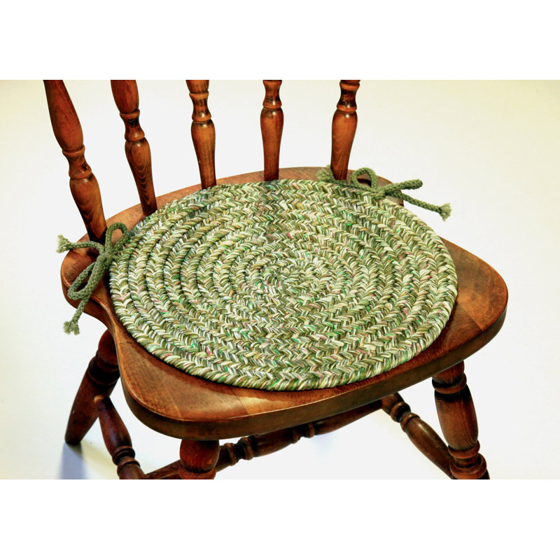 Seline Outdoor 0.5'' Dining Chair Chair Pad, Green