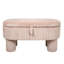 Pouf de rangement moderne en velours côtelé, banc rembourré pour chambre, entrée, salon et hall d'entrée-297338453