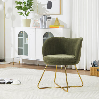 Upholstered Barrel Chair