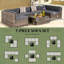 Ensemble de canapé modulaire Reconfigurable