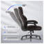 Grand et grand fauteuil de bureau en similicuir-253814411