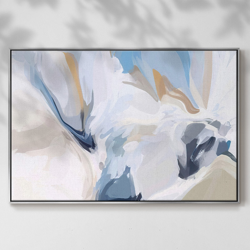 Fresh Air II, reproduction d'art sur toile, H 17 po x l 25 po x P 2 po, Argent