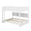 Queen Over Queen Bunk Bed With Cabinets And USB-968895409
